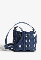 Sac bandoulière Love & Roses, rayures marine