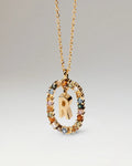 Collier initiale R, PDPAOLA, plaqué or 18 carats