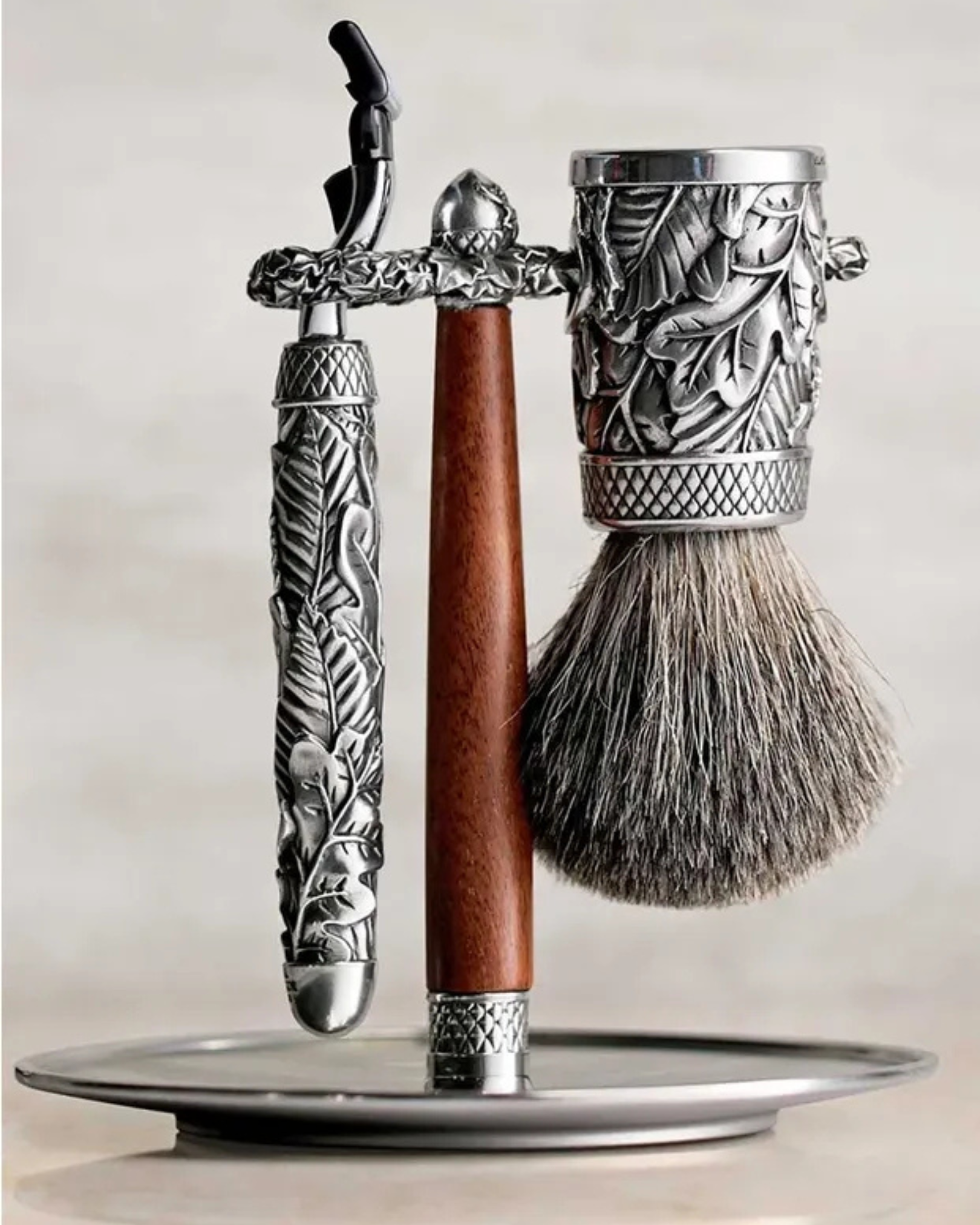 Coffret de rasage Woodland - ROYAL SELANGOR