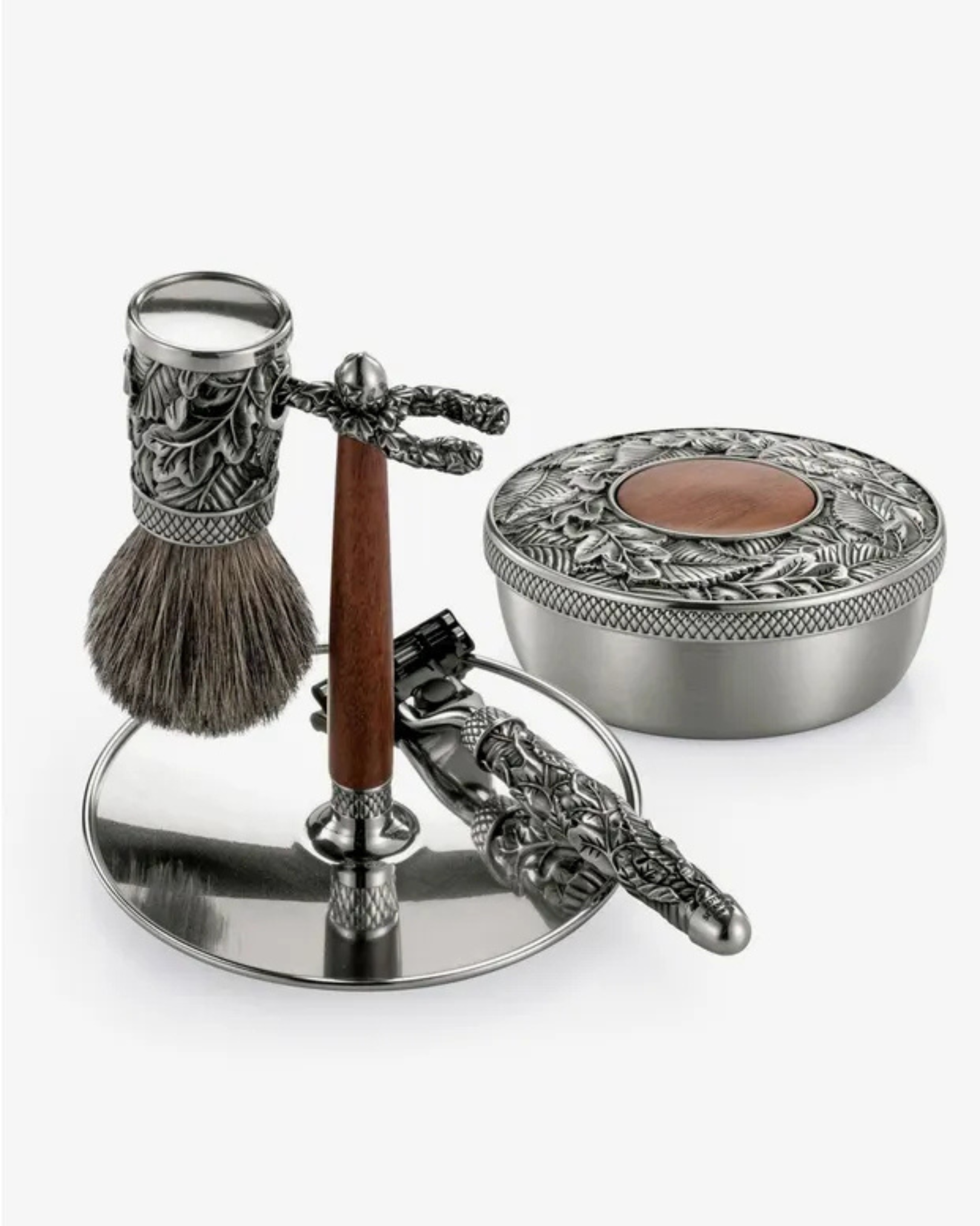 Coffret de rasage Woodland - ROYAL SELANGOR