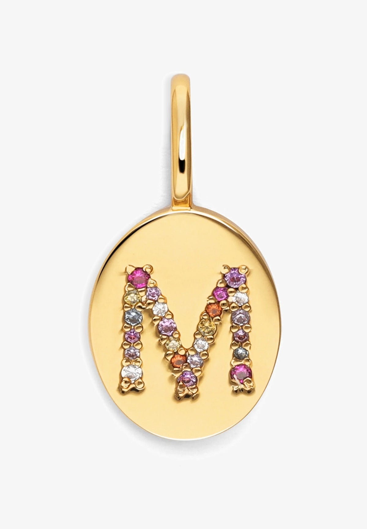 Une composition personnalisée — Collier Everyday & Charm Lettre M, Singularu