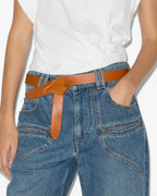 Ceinture Lecce en cuir naturel, Isabel Marant