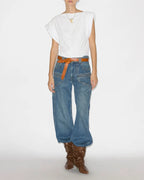 Ceinture Lecce en cuir naturel, Isabel Marant
