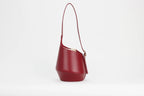 LERNA ROUGE - SAC EN CUIR DE VEAU, GAREA