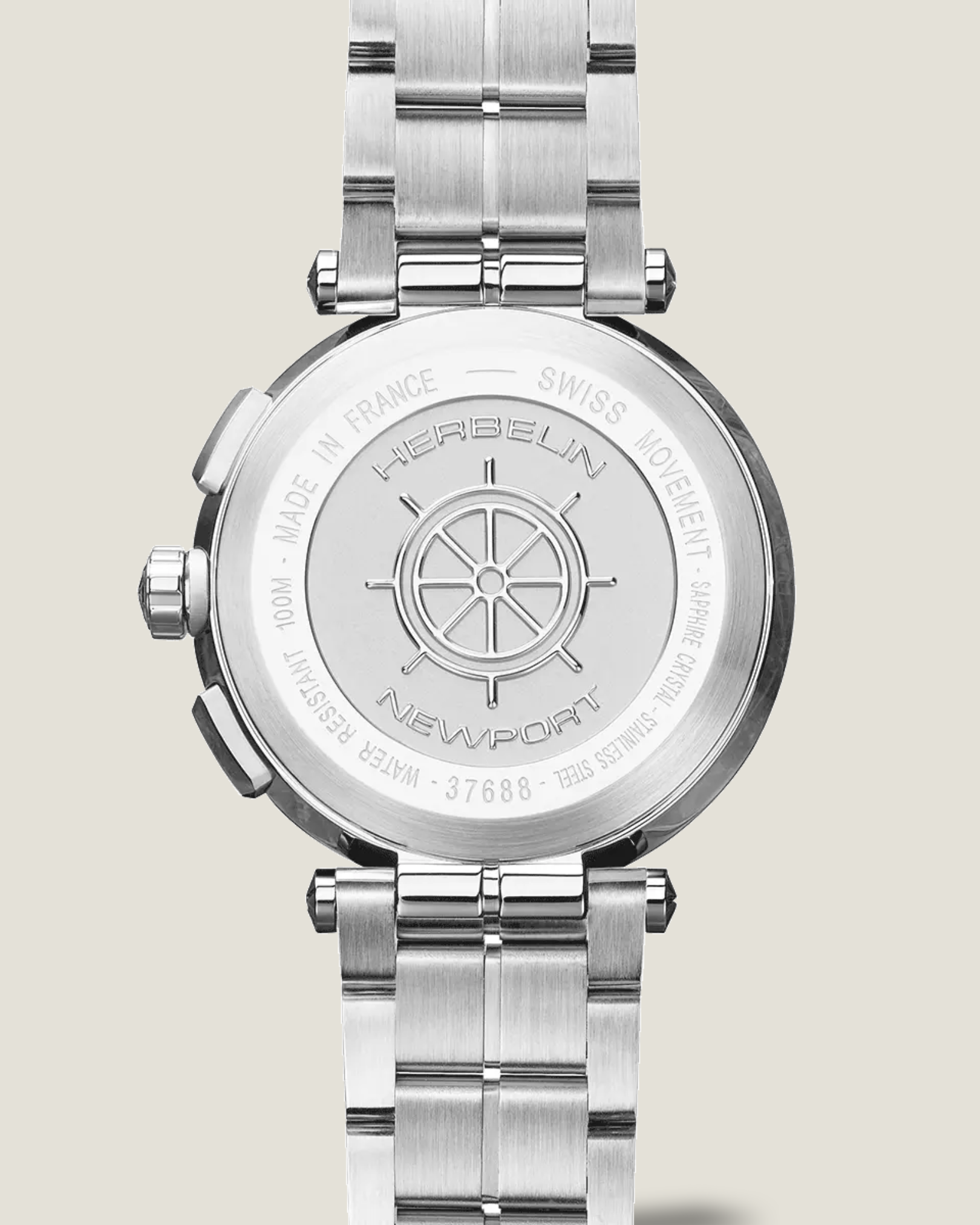 NEWPORT – CHRONOGRAPHE QUARTZ – ACIER | HERBELIN
