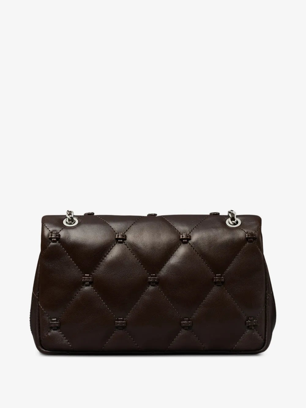 Petit sac épaule Bunny Knot, Tory Burch, noir et doré