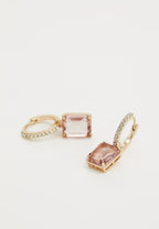 Huggie Drop Lauren Ralph Lauren, or et rose vintage