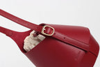 LERNA ROUGE - SAC EN CUIR DE VEAU, GAREA