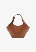 Sac à main Mango en brun, format moyen