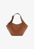 Sac à main Mango en brun, format moyen