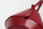LERNA ROUGE - SAC EN CUIR DE VEAU, GAREA