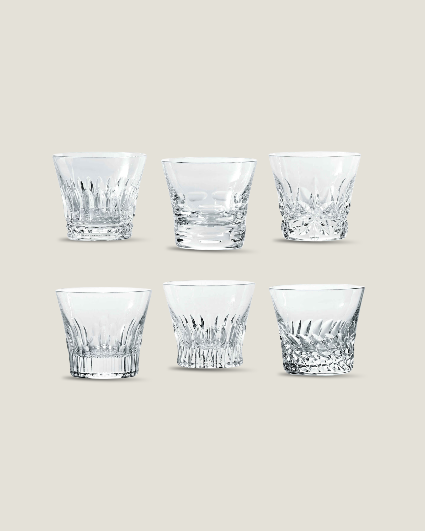 Coffret Gobelets Everyday Classic II, Set de 6 - BACCARAT