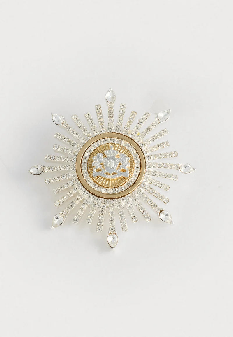 Broche Box Pin Crest Burst, Lauren Ralph Lauren