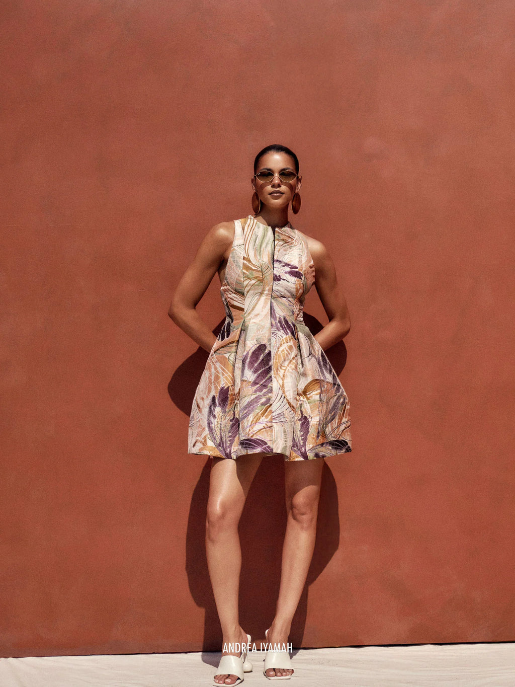 Robe Venti en jacquard Vibra, Andrea Iyamah