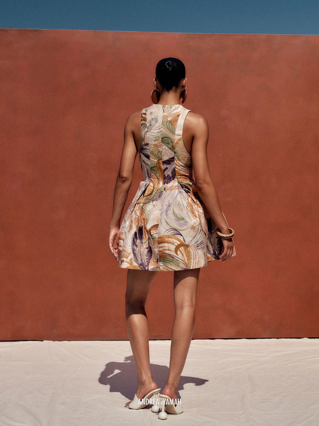 Robe Venti en jacquard Vibra, Andrea Iyamah
