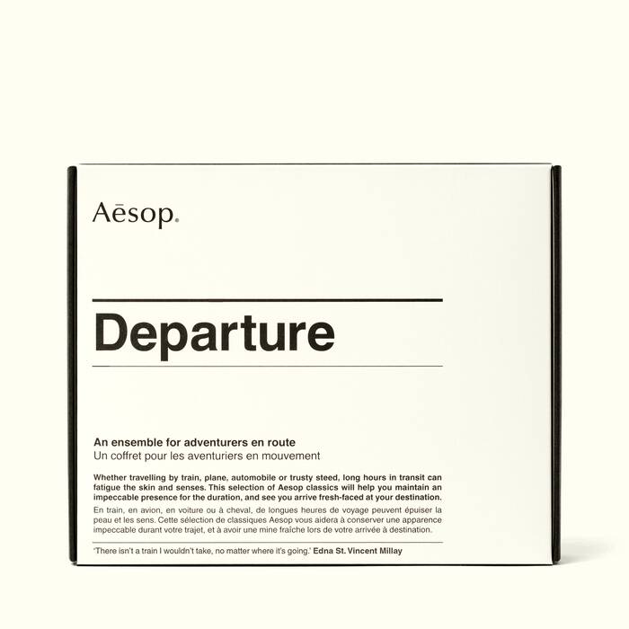Départ — kit de voyage, Aesop