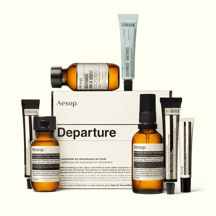 Départ — kit de voyage, Aesop