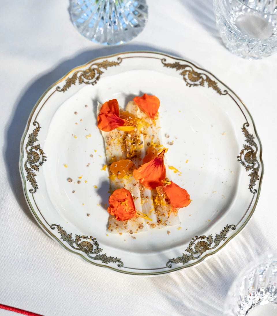 Menu Déjeuner — Restaurant Alain Ducasse Baccarat / 2 Personne