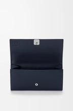 PORTEFEUILLE CONTINENTAL ANAGRAM - CUIR DE VEAU GRAINÉ, LOEWE