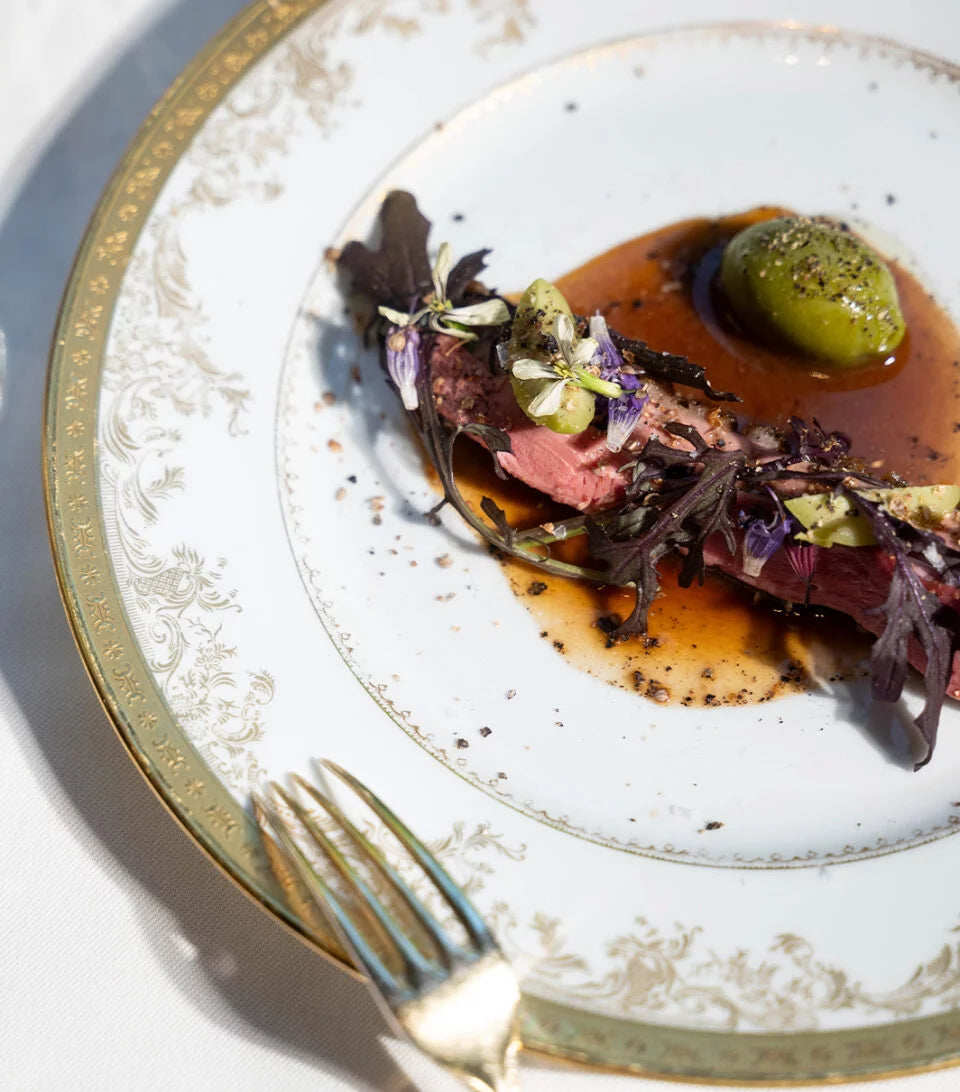 Menu Déjeuner — Restaurant Alain Ducasse Baccarat / 2 Personne