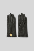 Gants cuir lisse d'agneau, bijou doré — Claudie Pierlot