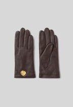 Gants cuir lisse d'agneau, bijou doré — Claudie Pierlot