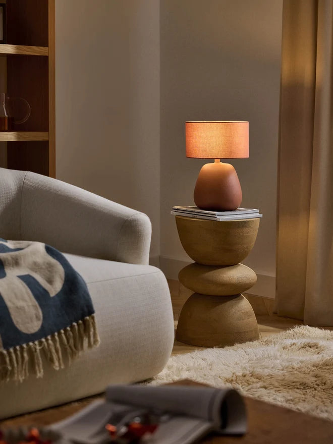 LAMPE A POSER EILEEN - CÉRAMIQUE TERRACOTA