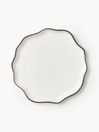 ASSIETA BIA - PORCELAINE A BORD ONDULÉ