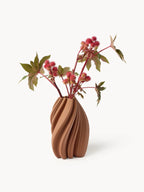 VASE MELODY - IMPRIMÉE EN 3D, TERRACOTA