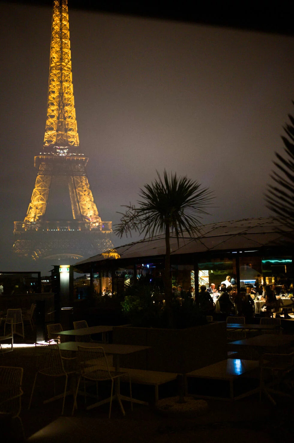 Les Ombres, table panoramique du quai Branly