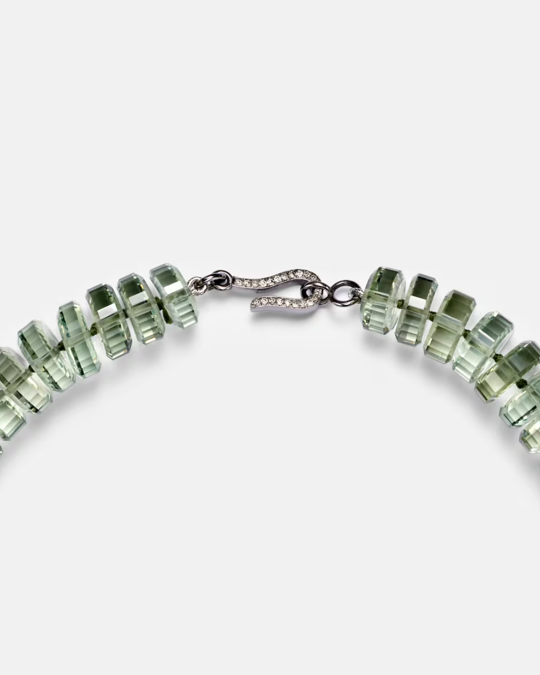 Collier Aura en argent sterling, améthyste et diamants | ILEANA MAKRI