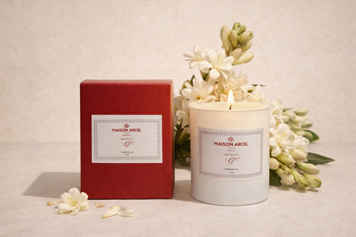 Bougie parfumée Tubéreuse - Collection Instant "T"