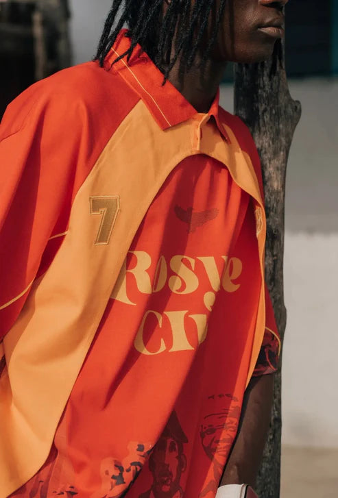 Jersey INÁ Alkebulan Red - Taille XS