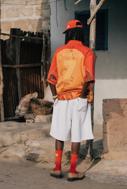 Jersey INÁ Alkebulan Red - Taille XS