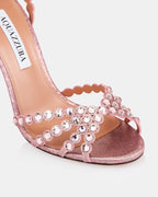 Sandale Tequila 105 Aquazzura, rose poudré