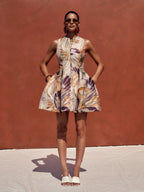 Robe Venti en jacquard Vibra, Andrea Iyamah