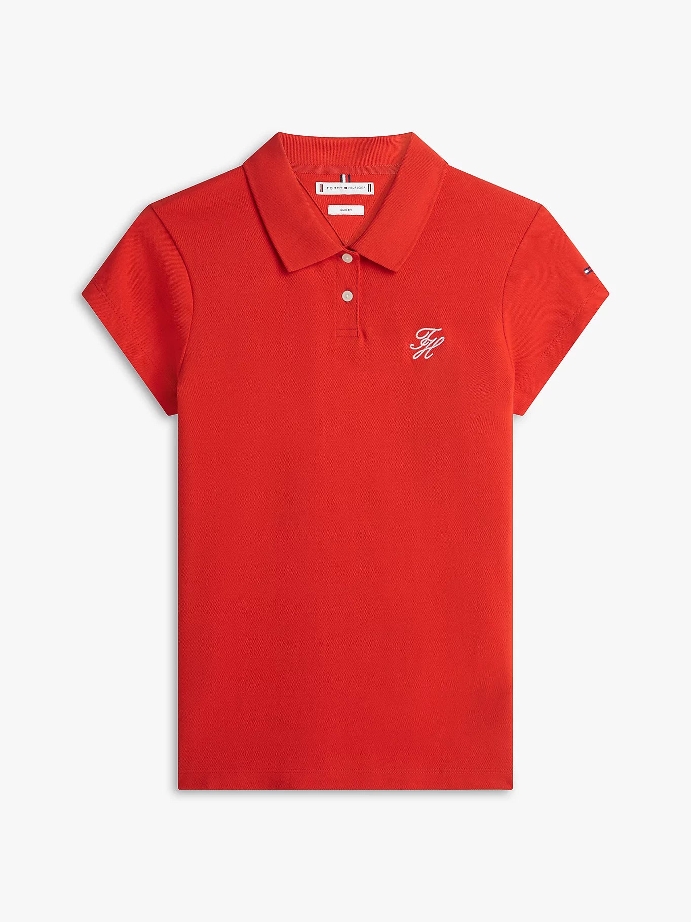Polo 1985 slim à logo brodé