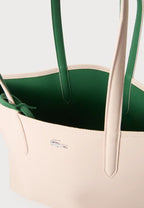 Cabas shopping bag Lacoste, rose clair