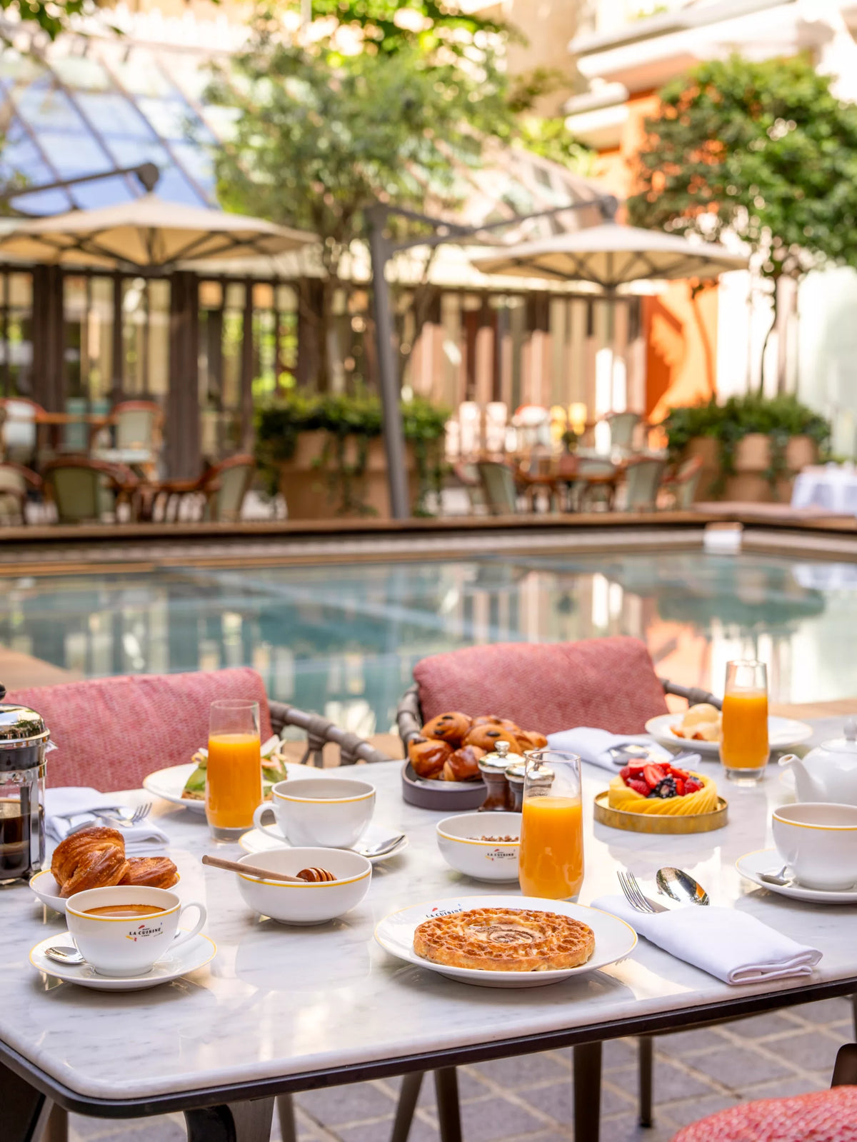 Morning Routine — Raffles Le Royal Monceau Paris