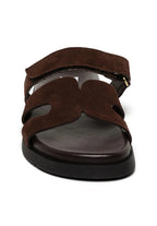 Mules — dark brown suede, Steve Madden