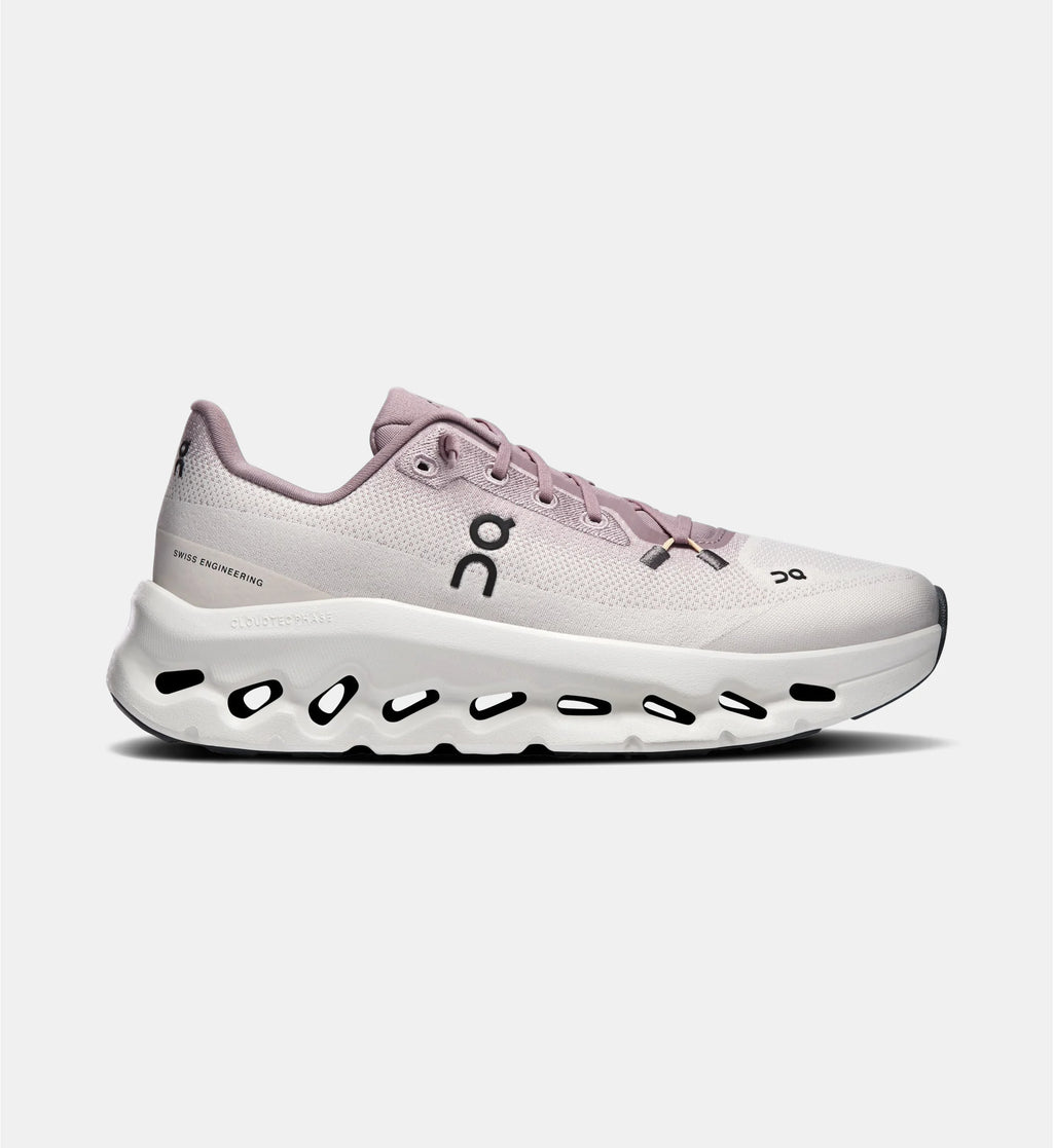 Baskets basses Cloudtilt, rose et beige — On