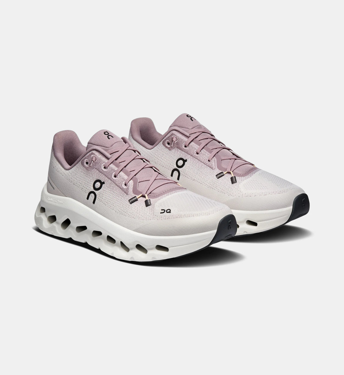 Baskets basses Cloudtilt, rose et beige — On