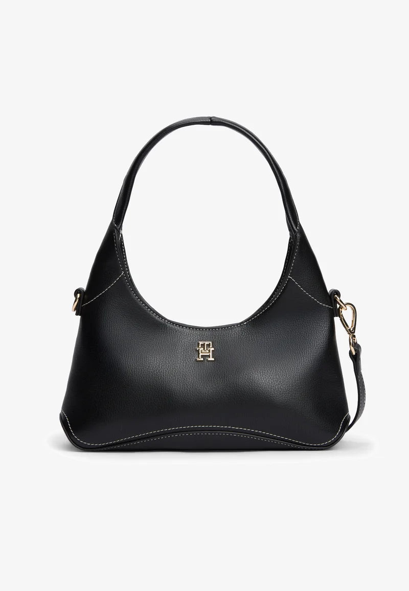 Mini sac hobo Everyday noir, Tommy Hilfiger
