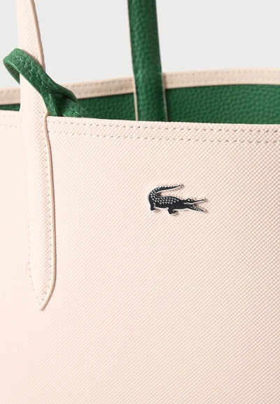 Cabas shopping bag Lacoste, rose clair