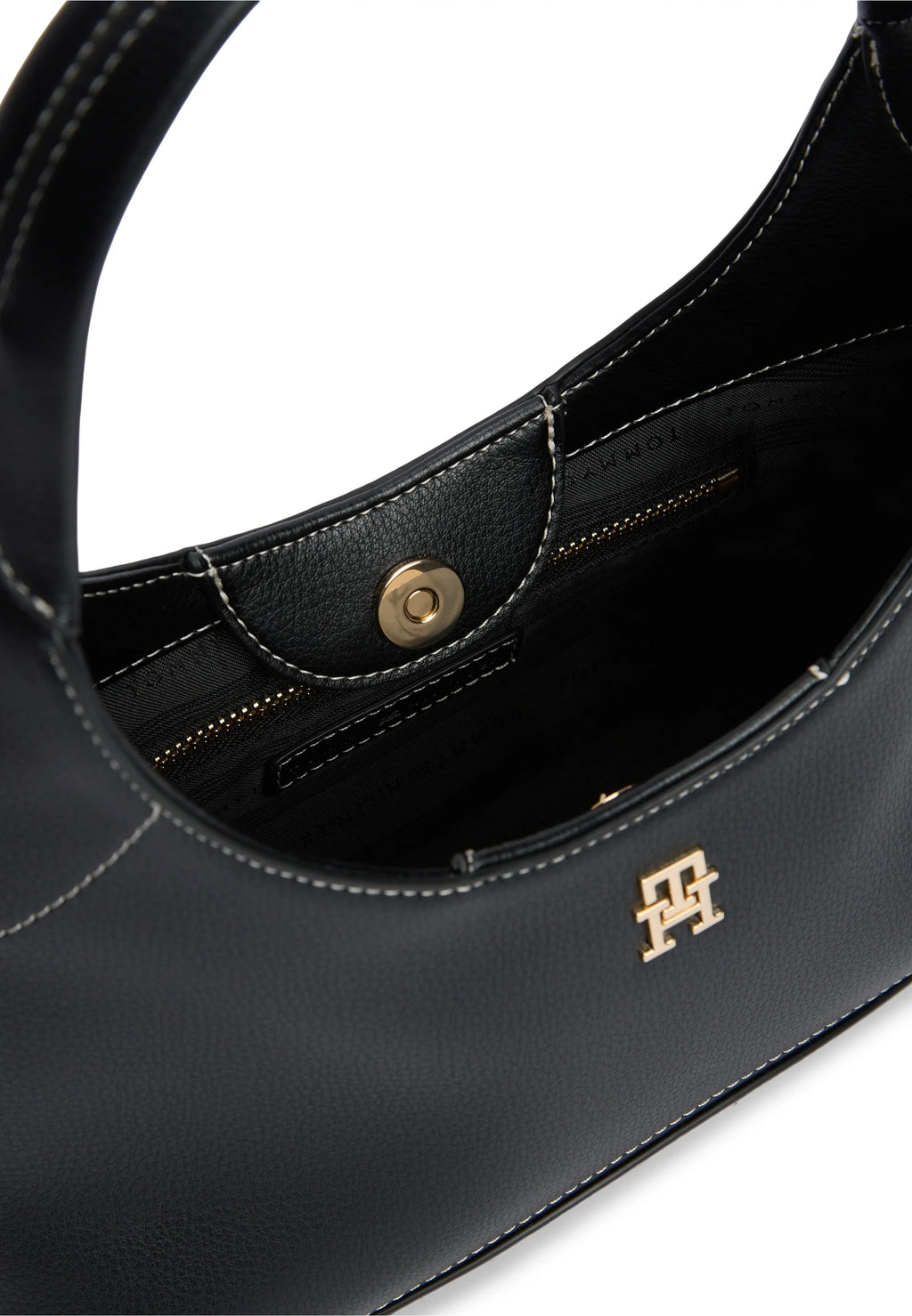 Mini sac hobo Everyday noir, Tommy Hilfiger