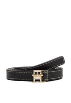 Ceinture à logo noire, Tommy Hilfiger