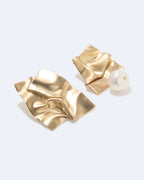 Boucles d'oreilles Cohesion, Completedworks, vermeil d'or