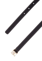 Ceinture à logo noire, Tommy Hilfiger