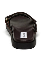 Mules — dark brown suede, Steve Madden