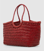 Sac Nantucket small, rouge coquelicot, Lulli sur la Toile